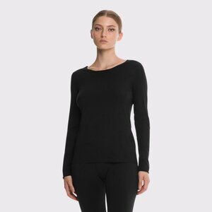 NWT Wolford Aurora Pure Pullover Black Size XS